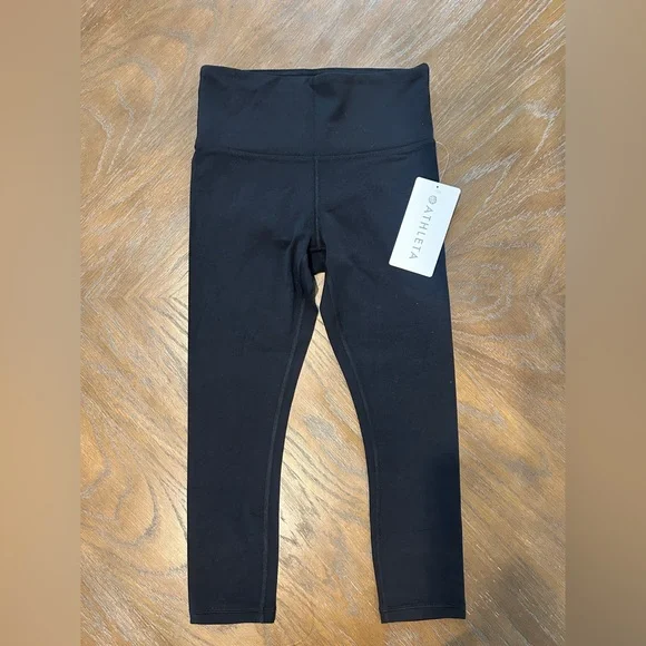 NWT Athleta Black Elation Leggings - Capri - Size XS - Picture 3 of 5